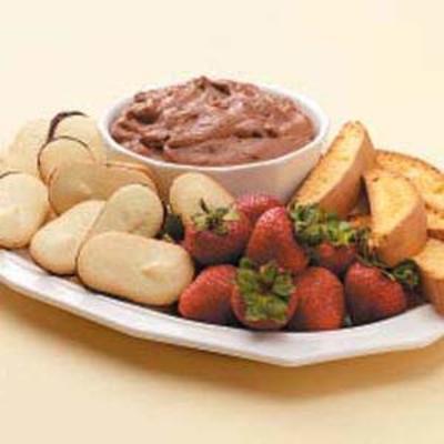 trempette à la crème de noisette