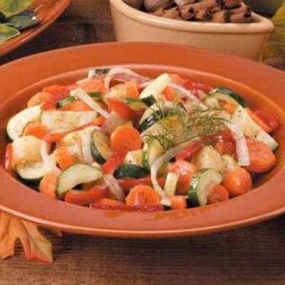 mélange de légumes glacé