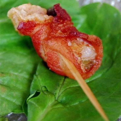 crevettes jalapeno enrobées de bacon