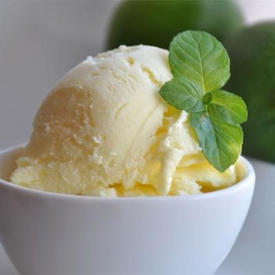 crème glacée au citron vert
