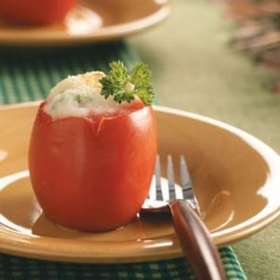 tomates farcies aux pommes de terre