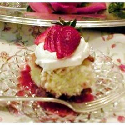 gâteau raccourci à la fraise