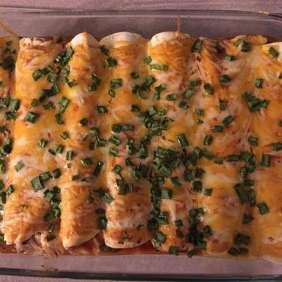 enchiladas au poulet de gerry