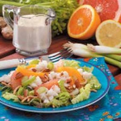 salade de crabe orange