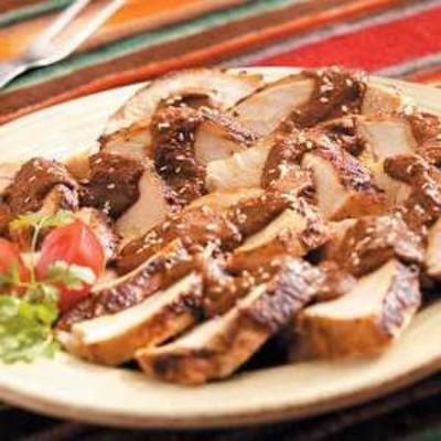 dinde à la mole poblano