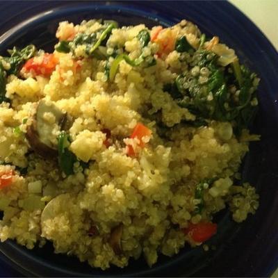 mélange de légumes au quinoa