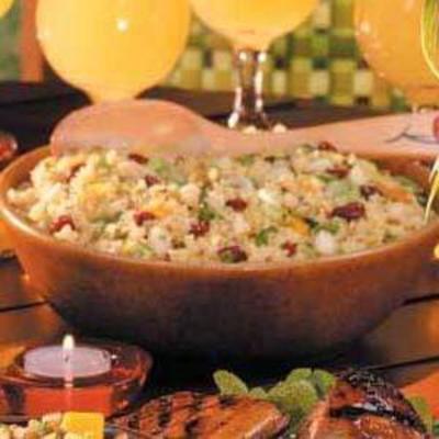 couscous aux agrumes et macadamia