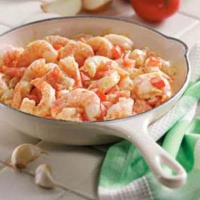 crevettes à la moutarde