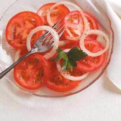 la salade de tomates de Kim
