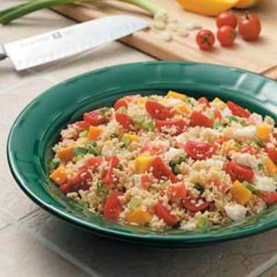 salade de couscous au crabe