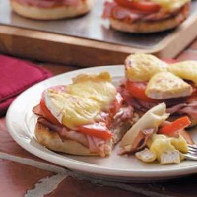 sandwichs au jambon et au brie