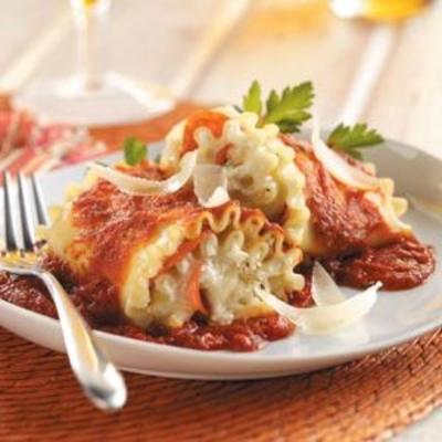 enroulements faciles de lasagnes