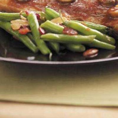 haricots verts sucrés et salés