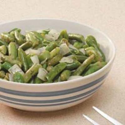 cornichons haricots verts pour deux