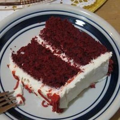 ravissant gâteau de velours rouge de la savane