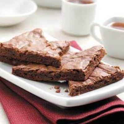 brownies succulents faibles en gras