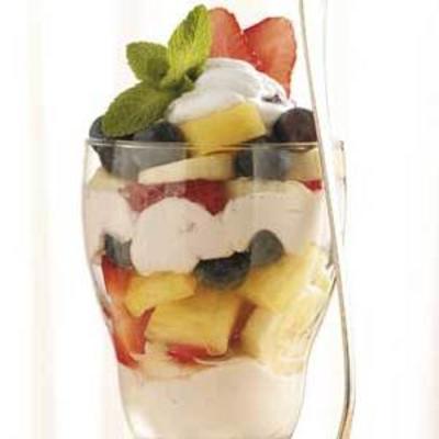 parfait de fruits frais