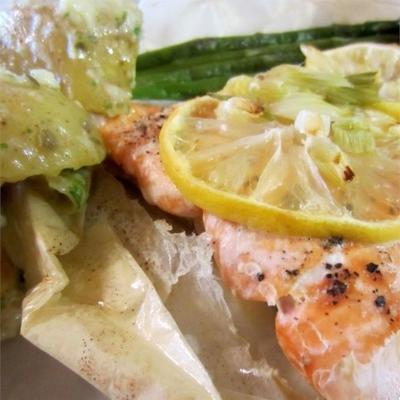 carly's salmon en papillote (en papier)