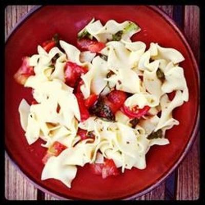 tagliatelle tomate basilic