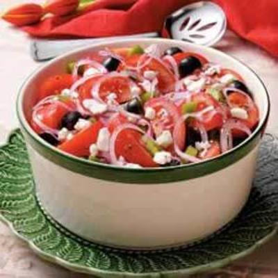 salade grecque de tomates