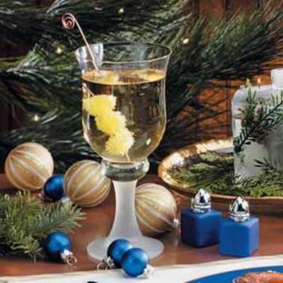 jus de raisin blanc pétillant