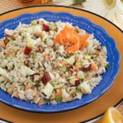 salade de riz aux noix