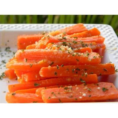 carottes en croûte de parmesan
