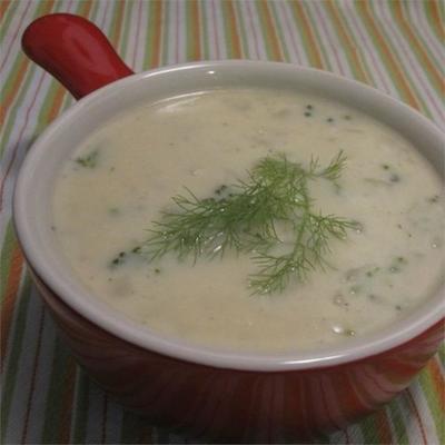 soupe au gouda et brocoli