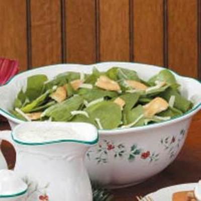 salade d'épinards rapide