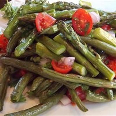 salade de haricots verts et asperges