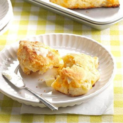 scones de pomme au cheddar