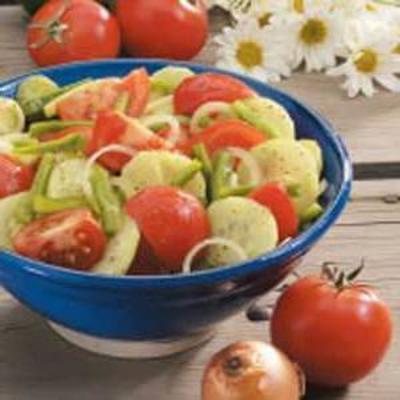 salade de légumes du jardin