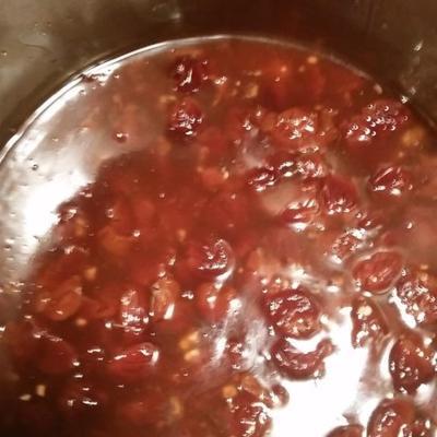 sauce aux raisins pour jambon
