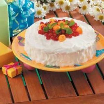 gâteau de couche blanche de relooking