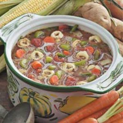tortellini soupe de legumes