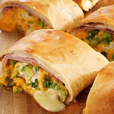 jambon et fromage stromboli