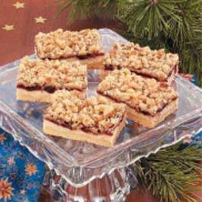 barres miettes de canneberges