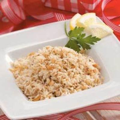 assaisonnement riz aux amandes