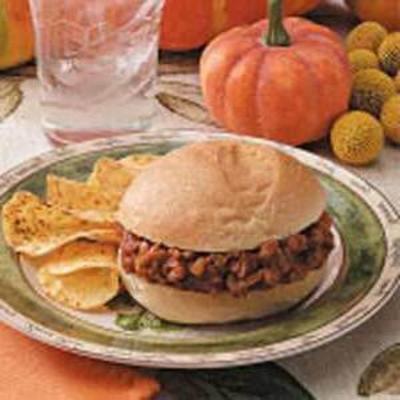 hamburgers à la citrouille
