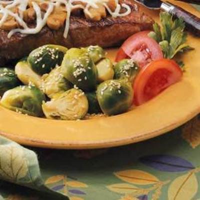 choux de bruxelles de sésame