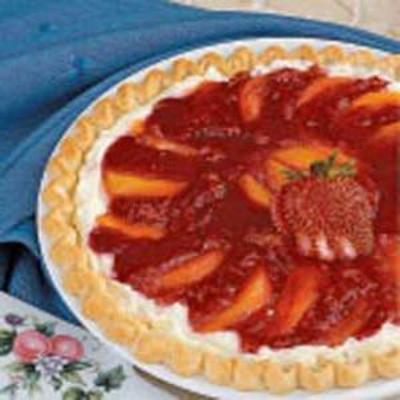 tarte à la crème nectarine
