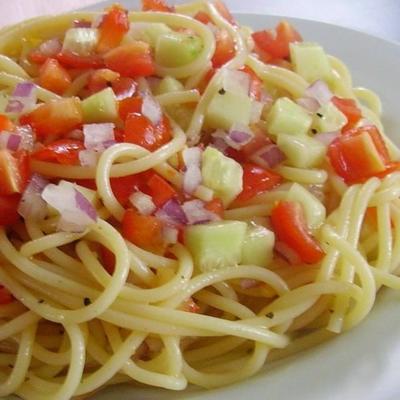 salade de spaghetti légère