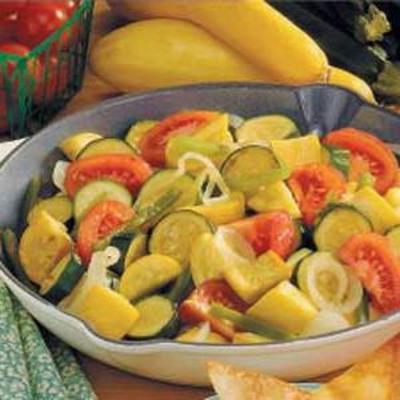 sauté de courge gingembre