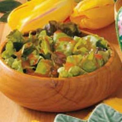 assiette de vinaigrette