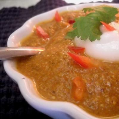 soupe de légumes d'inspiration thaïlandaise