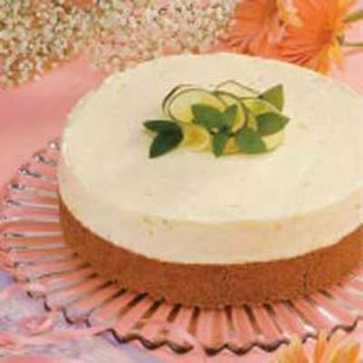 Gâteau mousse au chocolat blanc et citron vert