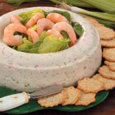 tartinade de crevettes moulée