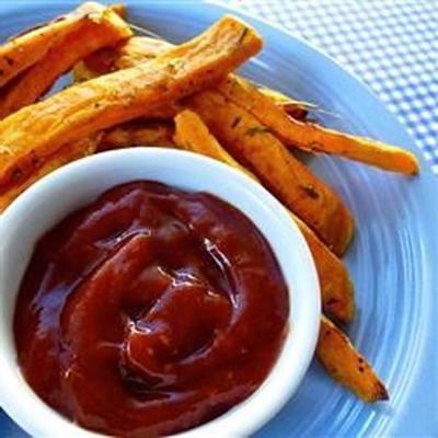 Trempette épicée au ketchup pour frites de patates douces