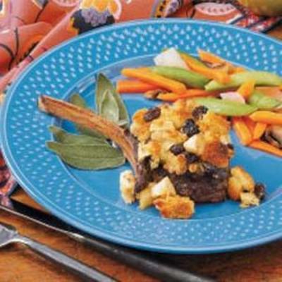 côtelettes de chevreuil farcies