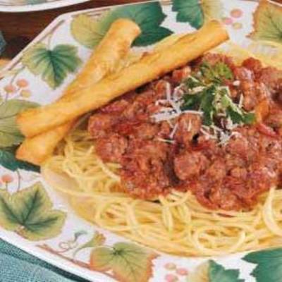 sauce spaghetti 'n' viande